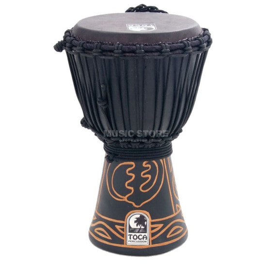 Toca Percussion Black Mamba Djembe 7", ABMD-7, Rope Tuned