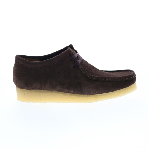 Clarks Wallabee 26156606 Mens Brown Suede Oxfords & Lace Ups Casual Shoes
