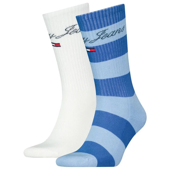 TOMMY HILFIGER Rugby crew socks 2 pairs