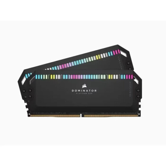 RAM -Speicher - Corsair - Dominator Platinum RGB DDR5 - 32 GB 2x16 GB DIMM - 6000 MHz - 1,25 V - Schwarz (CMT32GX5M2X6000C36)