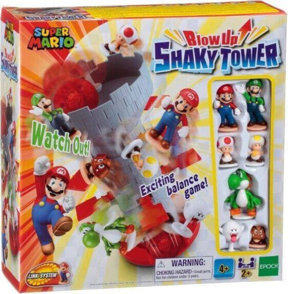 Epoch Rozchwiana wieża BlowUp! Shaky Tower Super Mario