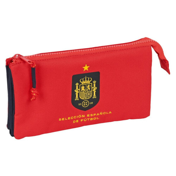 SAFTA Spanish Soccer Team Triple Pencil Case