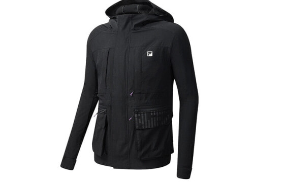 Верхняя одежда Fila Куртка ФИЛА Athletics A11M031712F-BK черного цвета