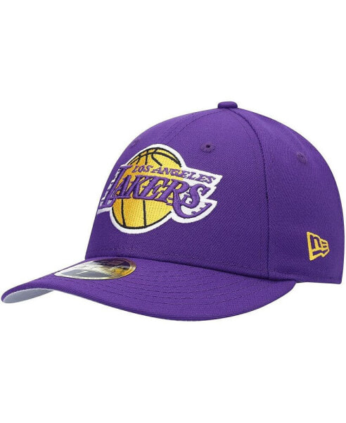 Men's Purple Los Angeles Lakers Team Low Profile 59FIFTY Fitted Hat