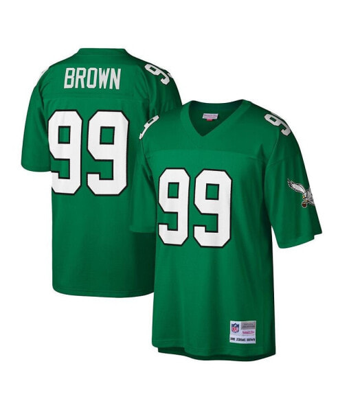 Men's Jerome Brown Kelly Green Philadelphia Eagles Legacy Replica Jersey