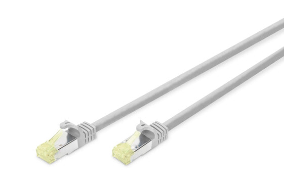 DIGITUS CAT 6A S/FTP patch cord - Component Level tested - 2 m - Cat6a - S/FTP (S-STP) - RJ-45 - RJ-45