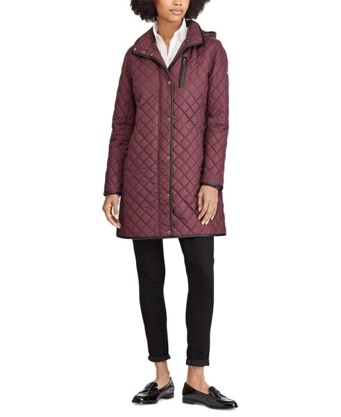 Women's Quilted Coat, Created for Macy's