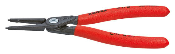 Щипцы для стопорных колец Knipex 48 11 J4 - Хром-ванадиевая сталь - Пластик - Красные - 32 см - 580 г
