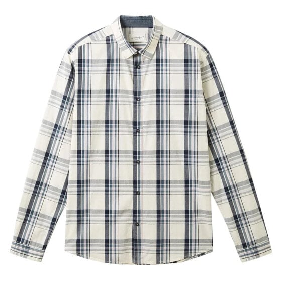 TOM TAILOR 1037436 Checked long sleeve shirt