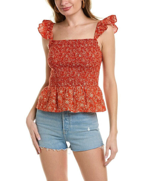 Madewell Isla Top Women's Red 00