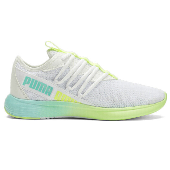 Puma Star Vital Fade Training Womens White Sneakers Athletic Shoes 37898001