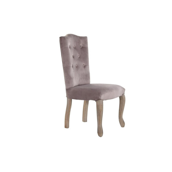 Обеденный стул DKD Home Decor Розовый Натуральный 51 x 47,5 x 101 cm