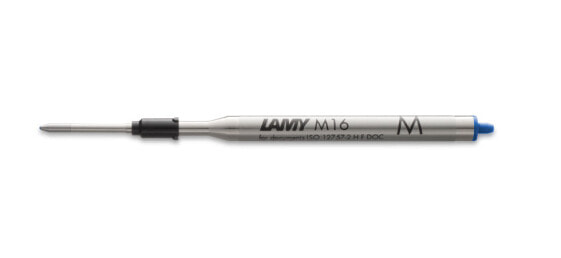 LAMY M16 - Blue - Medium - Black,Silver - 8000 m - Germany - 1 pc(s)