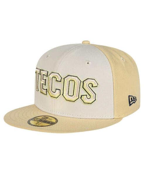 Men's Khaki/Tan Tecolotes Laredos Mexico League On Field 59FIFTY Fitted Hat