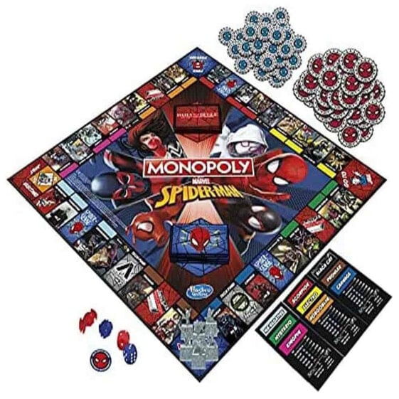 Настольная игра Hasbro Monopoly Marvel Spider-man Edition