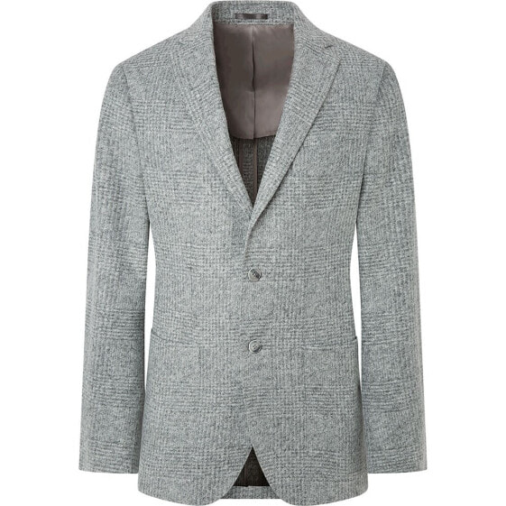 HACKETT Brushed Gchk Knit Blazer