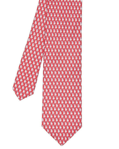 J.Mclaughlin Baby Beagle Silk Tie Men's Os