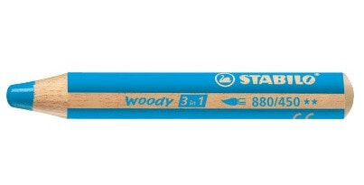 STABILO woody 3 in1 - Blue,Cyan - 1 cm - 1 pc(s)