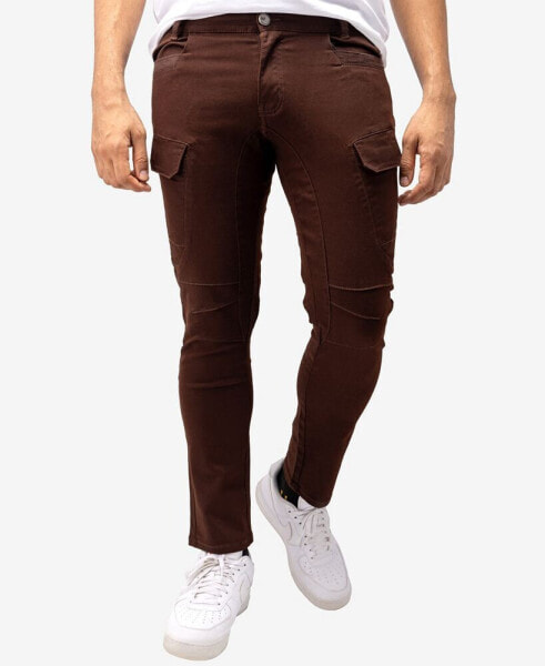 Men's Slim-Fit Stretch Twill Cargo Pants