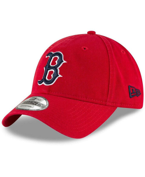 Men's Red Boston Red Sox Fashion Core Classic 9Twenty Adjustable Hat