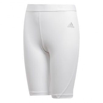 Adidas Spodenki ASK Short Tight białe r. 116 cm (CW7351)