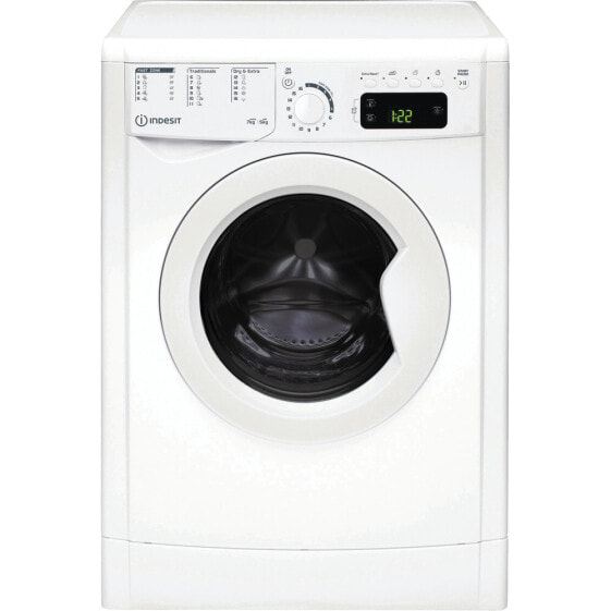 Indesit EWDE 751451 W EU N - Front-load - Freestanding - White - Left - Buttons - Rotary - 5 kg