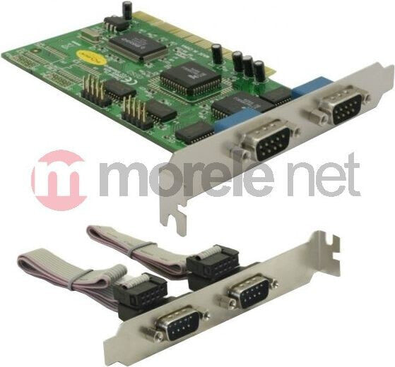 Kontroler Delock PCI - 4x Port szeregowy RS-232 DB9 (89046)