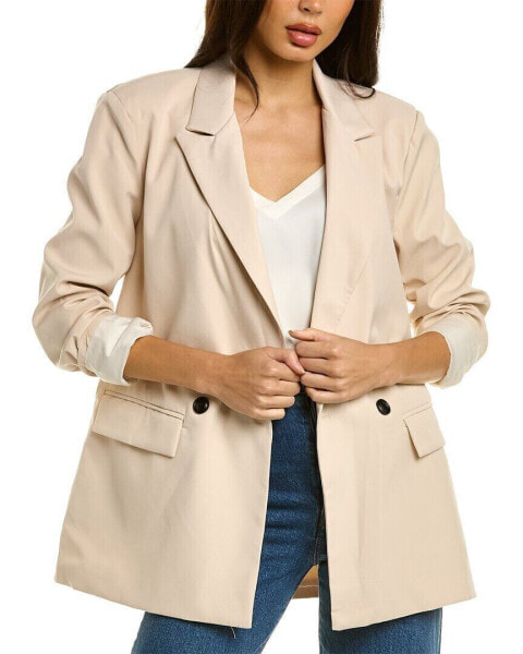 Avantlook Pocket Blazer Women's Brown S