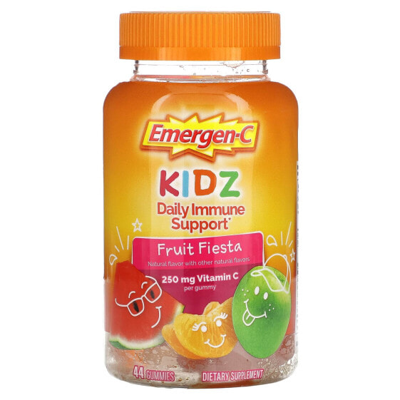 Детский витаминный комплекс Emergen-C Kids Daily Immune Support, Фруктовая Фиеста, 44 желе