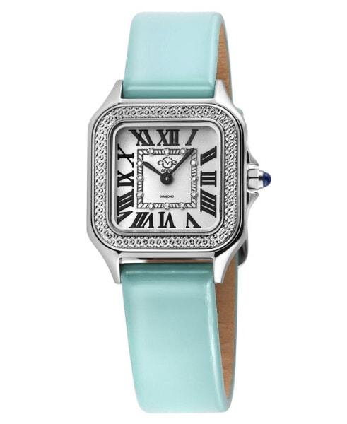 Women's Milan Exquisite Turquoise Leather Watch 27.5mm