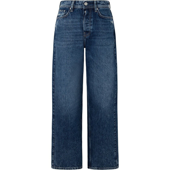 PEPE JEANS Barrel Dk Ocean Fit high waist jeans