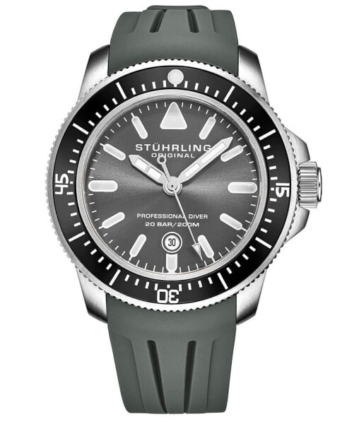 Наручные часы Stuhrling Silver Tone Stainless Steel Bracelet Watch 42mm.