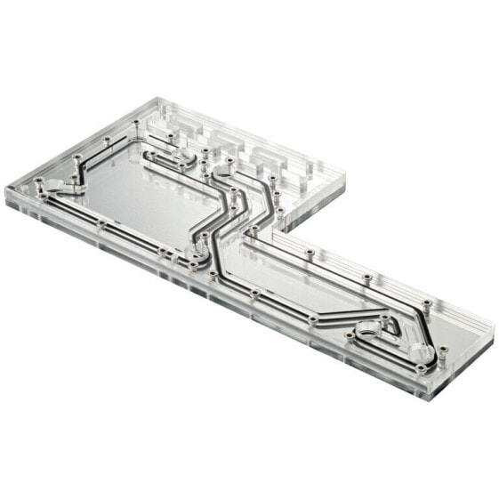 PHANTEKS Glacier D140 Distro Plate - Acryl, verspiegelt, DRGB-LED