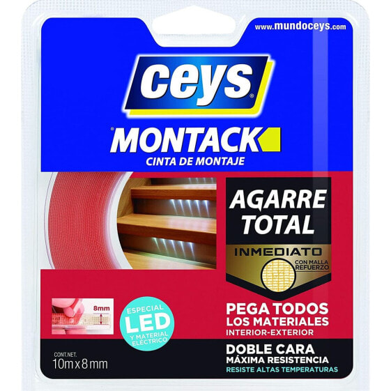 Клейкая лента Ceys Montack (10 m x 8 mm)