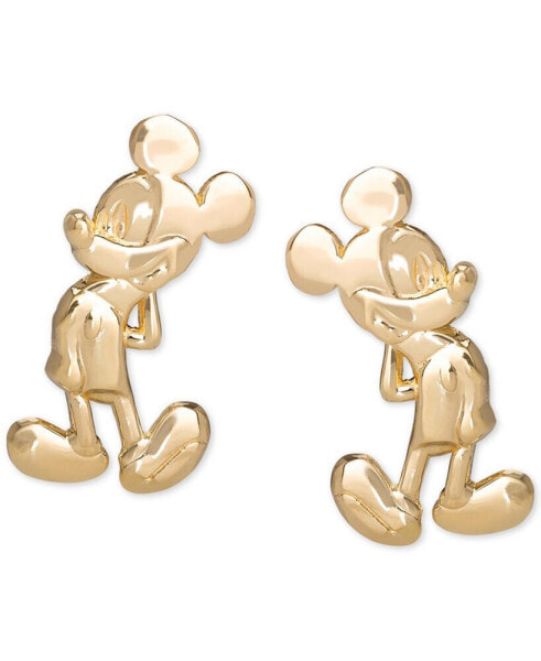 Серьги Disney Mickey Mouse в золоте 14к