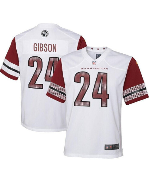 Big Boys Antonio Gibson White Washington Commanders Game Jersey