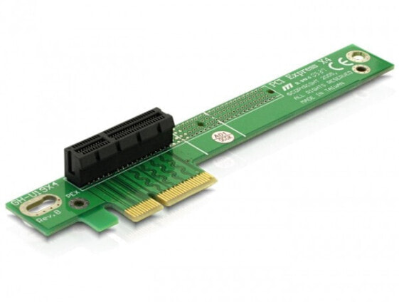 Delock Riser PCIe x4 - PCIe - PCIe - PC - PC - Wired - 1U