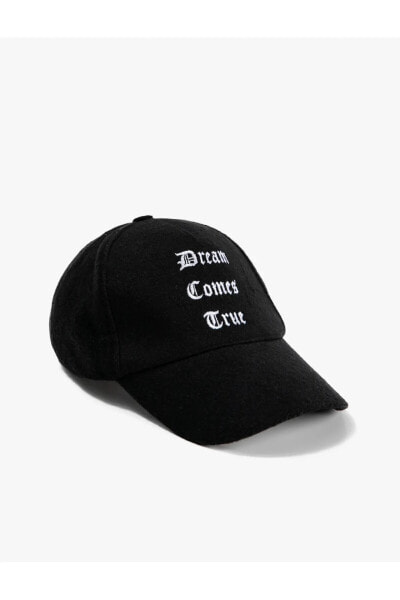 Cap Şapka Slogan Işlemeli