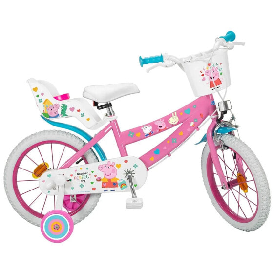 Детский велосипед TOIMSA BIKES Peppa Pig Rosa 16´´