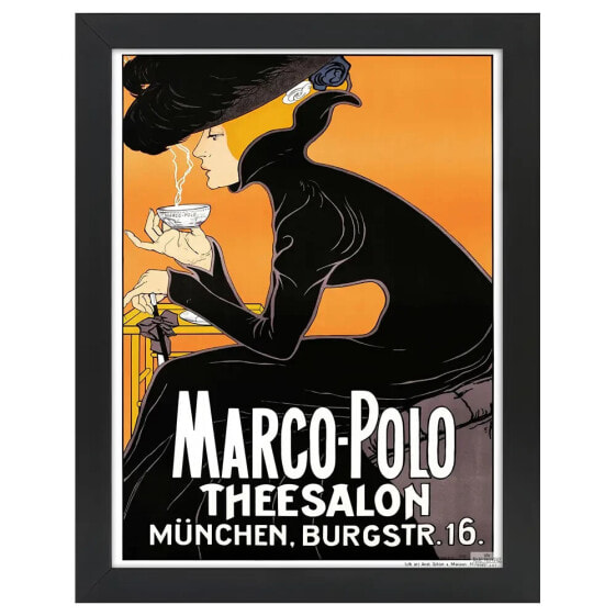 Bilderrahmen Poster Marco Polo Theesalon