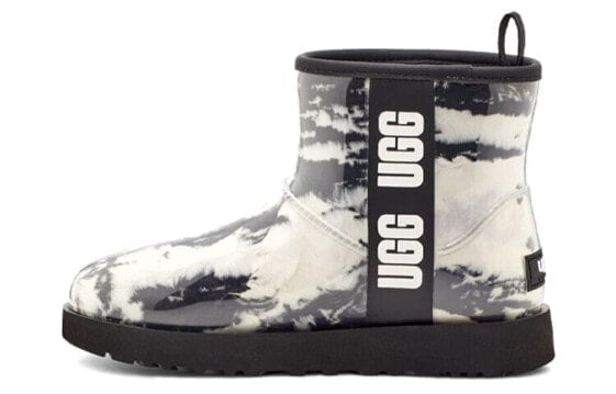 Угги женские UGG CLASSIC CLEAR MINI Marble 1120778-BLK