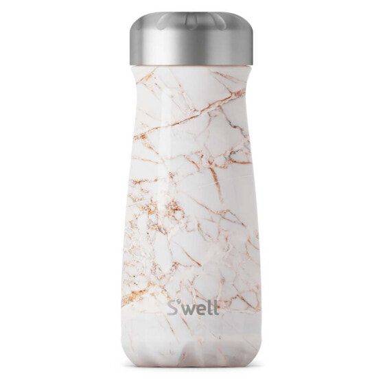 SWELL Calacatta Gold 470ml Wide Mouth Thermo Traveler