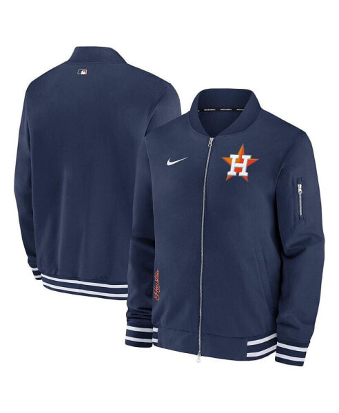 Куртка Nike мужская модель Navy Houston Astros Authentic Collection Full-Zip Bomber