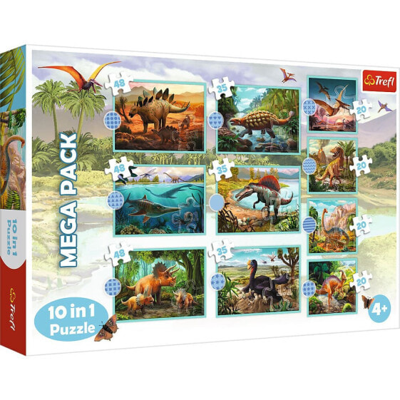 TREFL Dinosaurs 10 In 1 Set puzzle