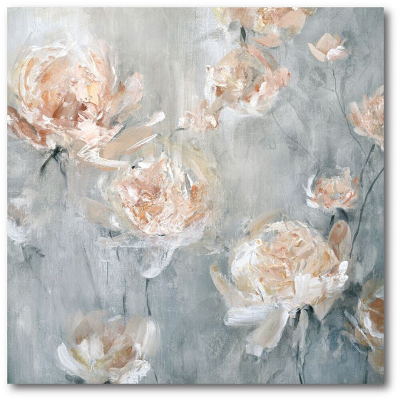 Rose Mist Gallery-Wrapped Canvas Wall Art - 20" x 20"
