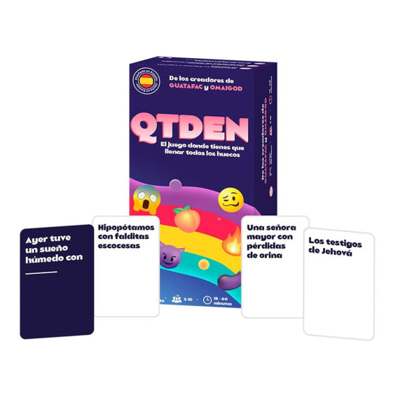 Настольная игра для компании Asmodee Qtden Card