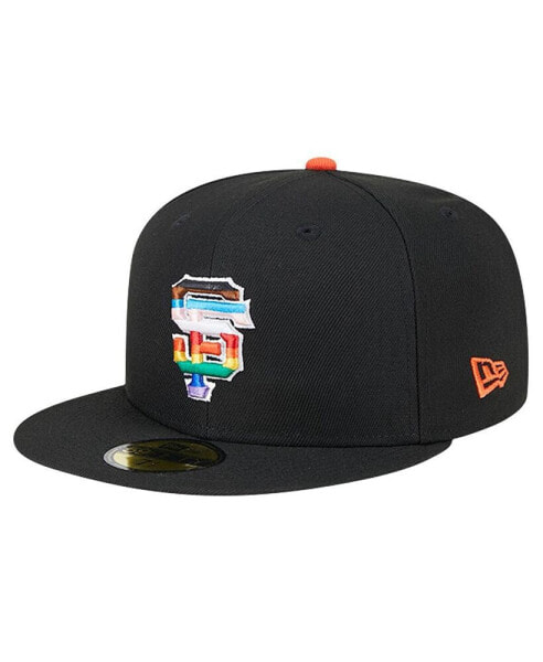 Men's Black San Francisco Giants 2024 Pride on Field 59FIFTY Fitted Hat