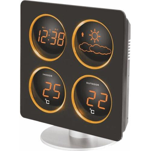 Technoline WS 6830 - Black,Orange - Indoor thermometer,Outdoor thermometer - Thermometer - Thermometer - 30 m - 4.3 GHz
