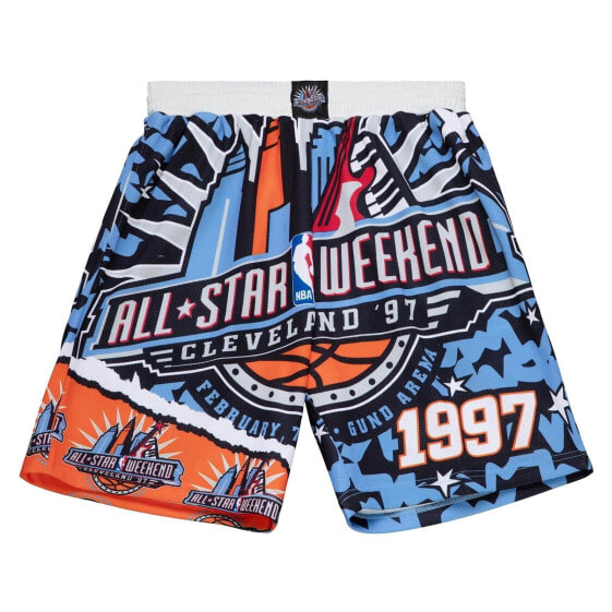 MITCHELL & NESS NBA JUMBOTRON 2.0 SUBLIMATED SHORTS ALL STAR