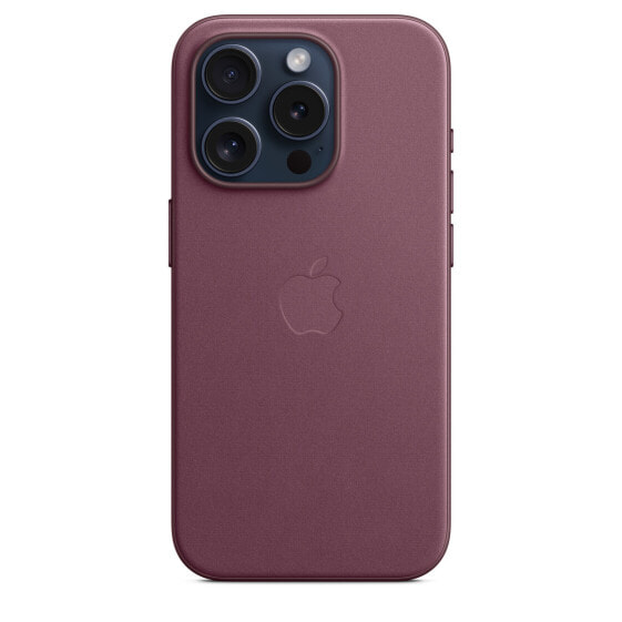 Apple iPhone 15 Pro Case with MagSafe - Mulberry, Cover, Apple, iPhone 15 Pro, 15.5 cm (6.1"), Bordeaux